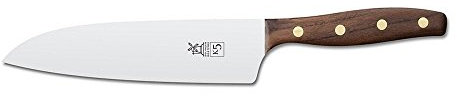 K 5 Großes Kochmesser HRC 60, Klingenmaterial:Chrom-Molybdän-Stahl;Griffmaterial:Walnuss