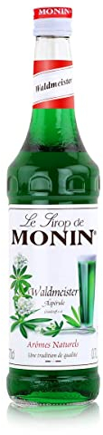 Monin Sirup Waldmeister (1 x 1,0l) - Aromatischer Geschmack für erfrischende Cocktails und Desserts - Natürlich und vielseitig