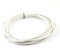 sourcing map Cable de Alta Temperatura, Trenzado de Silicona Flexible, 5 Metros/16,4 Pies, 2 mm2, 230 ℃, Color Blanco