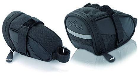 XLC Unisex – Erwachsene Satteltasche BA-S59, Schwarz, 0,45 L