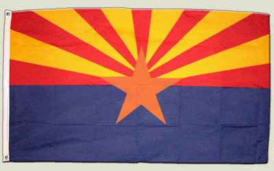Flagge USA Arizona - 90 x 150 cm