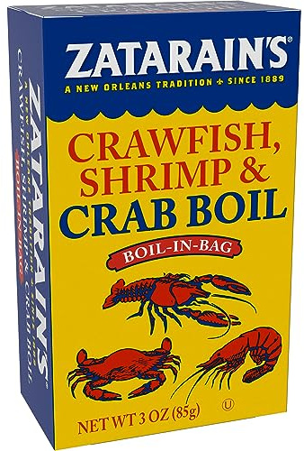 Zatarain's Zatarains Crab Boil Crawfish Shrimp & Crab Boil in A Bag 85g