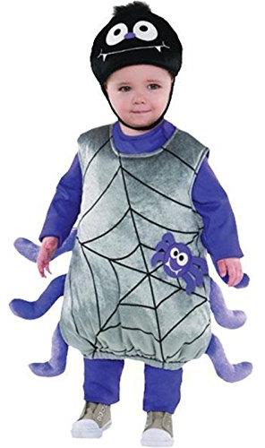 (PKT) (996228) Child Itsy Bitsy Spider Costume (1-2yr)