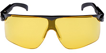 3M Maxim Schutzbrille Maxim2S, DX/UV, PC, gelb getönt, asphärische Scheiben