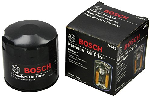BOSCH 3441 Premium Engine Oil Filter With FILTECH Filtration Technology
