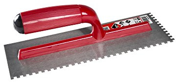 Pro Steel Notched Trowel 11 x 4in x 1/4in Notch