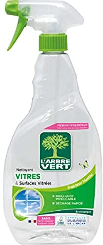 L'Arbre Vert - Spray Nettoyant Surfaces Vitrées - Menthe - 740 ml