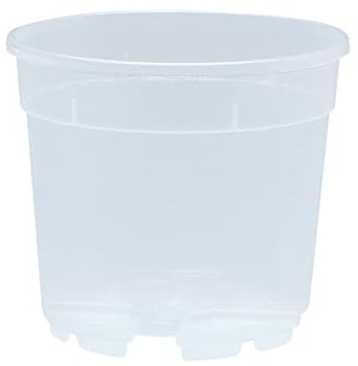 Jarrón transparente para orquídeas 13x11,5 cm (10 piezas), empresa Arca