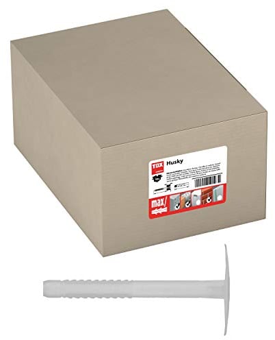 TOX Taco de aislamiento Husky 8 x 140 mm, 50 piezas, 02210246