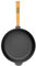 4BIG.fun Gusseisen Pfanne 26 cm Bratpfanne mit Holzgriff abschraubbar BRIZOLL Frying Pan Induktion