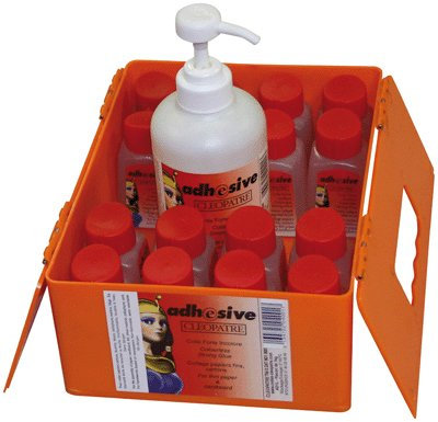 Colles 26402 Colle/Coffret Scolaire Cléopâtre Flacon 500 ml/20 Flacons Vides Inclus Pinceau/1 Pompe Doseuse sans Solvant Couleurs Assorties
