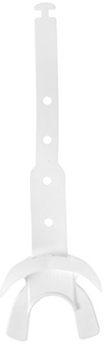 Markwort Vettex Doubleguard Mundschutz für Fußball, Lacrosse, MMA, Boxen, Hosenträger - Atmungsaktiver Doppelschutz mit Lippenschutz und Gurt, Weiß