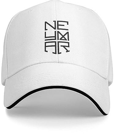 WVVCXCC Baseballkappe Unisex und modisch Benutzerdefinierte Schwarze Neymar Baseballkappe Verstellbare Fußballmütze Sportkappe für Frauen Männer Frühling Sport Outdoor-Geschenke