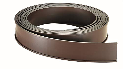 FRANKEN Fenstermagnet / Lagerschild, C-Profil, magnetisch, 1000 x 15, braun, C102