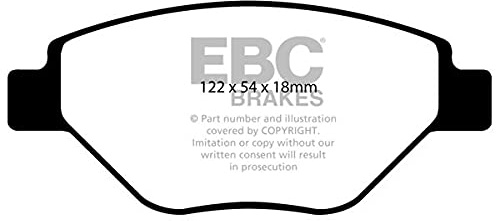 EBC Brakes DP1467 Blackstuff Bremsbeläge