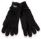 capsforfriends H-COM-1 gestrickte Thinsulate Handschuhe mit Fleecefutter - Fingerhandschuhe für Damen und Herren L XL schwarz