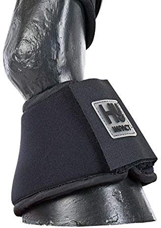 Hufschuhe 1951P aus Neopren von HyImpact, robuster und haltbarer Hufschutz für Ponys und andere Pferde, praktisch und ideal für den täglichen Gebrauch, paarweise zum Verkauf, schwarz