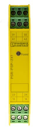 Phoenix Contact PSR-SCP- 24DC/FSP/2X1/1X2 Sicherheitsrelais, 24V dc, 3 Sicherheitskontakte, 4 ISO 13849-1 3 SIL IEC
