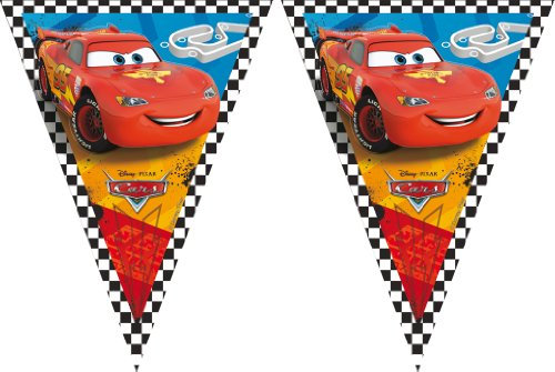 Procos Disney Pixar Cars Girlande Partykette Fahnenbanner 2,0 m