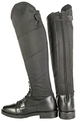 HKM 4560 Stockholm Riding Boots for Children, Unisex Winter Shoes in Real Leather, Sizes: EU 28-44 (UK 10.5 kids - 9 adult)