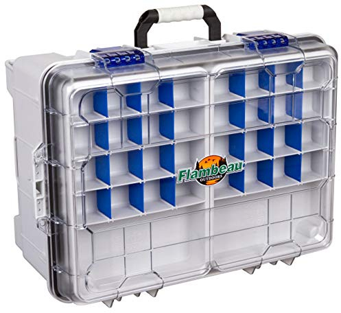 Flambeau Outdoors HD Waterproof Tackle Satchel w/ 2 Tuff Tainers, Floating
