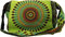 GURU SHOP Schultertasche, Hippie Tasche, Goa Tasche - Grün, Unisex - Erwachsene, Baumwolle, 23x28x20 cm