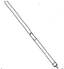 Spannstange für Thule Omnistor 1200, Auszug 2,5 m