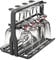 SPARES2GO Wine Glass Basket Rack for Indesit Dishwasher