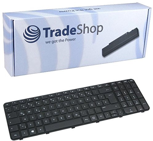 Trade-Shop Original Laptop-Tastatur/Notebook Keyboard Ersatz Austausch Deutsch QWERTZ mit Rahmen für HP Pavilion G6-2000 Serie G6-2100 Serie G6-2200 Serie G6-2300 (Deutsches Tastaturlayout)