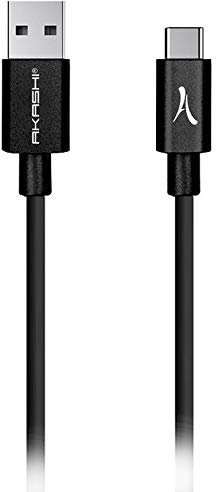 AKASHI Câble USB vers USB-C Noir