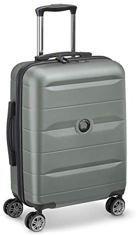 DELSEY PARIS - Comete + - Valise Cabine Rigide Slim - 55x40x20 cm - 35 litres - S - Iguane