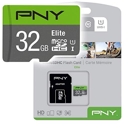 PNY Elite Micro SD Class 10 Carte pour Tablet/Mobile Phone/Android Appareil 32GB