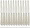 BONOMI SET COLTELLI DA TAVOLA INOX 12PZ BIANCO