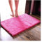 XiinxiGo Badteppich, Hochflor, rutschfest, Mikrofaser für Badezimmer Schlafzimmer Küche Flur Eingang,Rose,60 * 90 cm