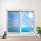 ZHOUZHOU NEW Custom Window Protection for Cats Indoor Window Guard Fly Screen with Zipper Cats Window Protection Net,Anti-Mosquito,Self-Adhesive