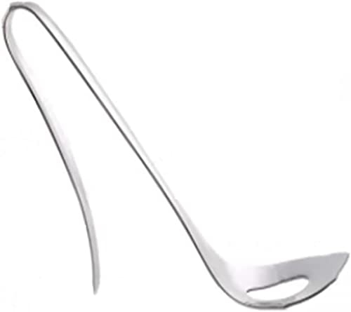 Paletta in acciaio inossidabile, cucchiaio for polpette, gadget da cucina, paletta for gelato in acciaio inossidabile for polpette facile da usare for la cucina (Color : Silver, Size : One Size)