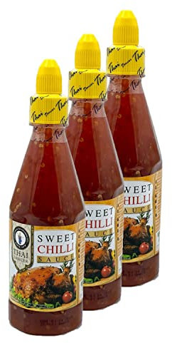 Lot 3x Sauce sweet chili - Bouteille 435ml