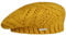 Seeberger Salvirola Strickbaske Damenbaske Baske Winterbaske (One Size - senf)