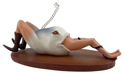 Parastone Skulptur - Menschenfressender Fisch - Museumsshop - nach Hieronymus Bosch JB32