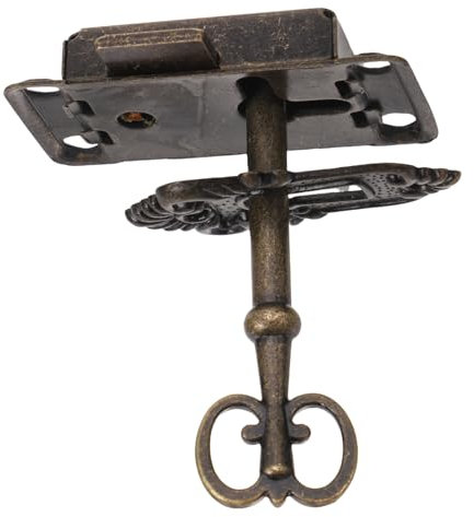 Veemoon Serrure Antique Pour Armoire Et Meuble Avec Clé Design Vintage Pour Placard Et Facile à Installer