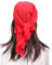 MEANBEAUTY Pañuelo Cuadrado de Satén Para Mujer 70 x 70 cm Pañuelos de Seda Multifunción Bandana -Rot