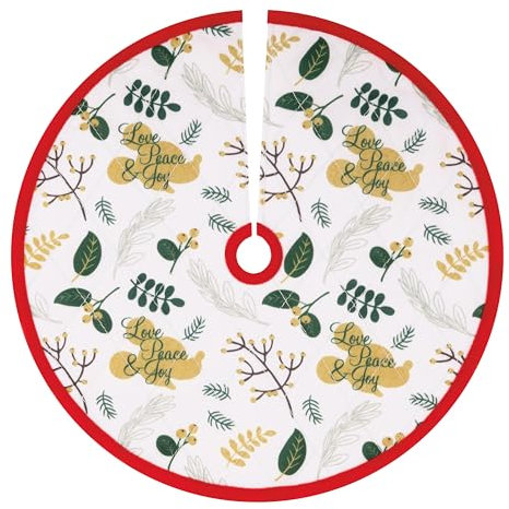 Hallmark Keepsake 12 Mini Christmas Tree Skirt, Disney Mickey Mouse, Gifts for Disney Fans