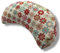 savasanas - Cuscino Mezzaluna Fiori, Cuscino Meditazione, Cuscino Yoga, zafu, Accessori per Yoga, Cuscino Meditazione Yoga, Cotone e bucce di Grano saraceno, Federa Lavabile
