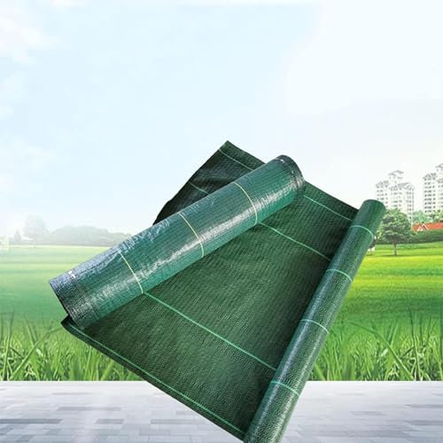 EPANO LXXW Unkrautfolie Unkrautbekämpfungsmembran, Gartenfolie, Kontrollgewebe, Geotextil, atmungsaktive Bodenbedeckung für Gärten, Rasenfläche(1.22x6m/4x20ft)