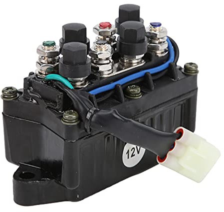 Universelle Seilwinden-Magnetrelaisschalter-Baugruppe, Magnetschalter-Ersatz aus Metall, ABS, einfacher Austausch für Arctics Cat Winden-Kit Prowlerss Schneemobil