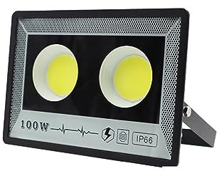 Proyector LED, Proyector LED 500W 400W 100W 50W Alto brillo IP66 Proyector de jardín impermeable al aire libre Proyector de iluminación Luces de inundación de pared Luz exterior para garaje, jardín, f