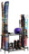 Ski-Aufbewahrungsregal für Garage, freistehender Ski-Halter, Bodenständer, Ski-Organizer, Snowboard-Rack, Skiträger passend für 6 Paar Ski und Skizubehör, tolles Ski-Geschenk für jeden Skifahrer