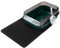 PETLIMA® | Offenes Katzenklo 50,5x34,5x18,5cm - Hoher Rand, frische Luft, Artgerecht, Katzentoilette mit Streuschaufel & Gitter für saubere Umgebung für kleine Katzen & Kitten + Streumatte [Grün]