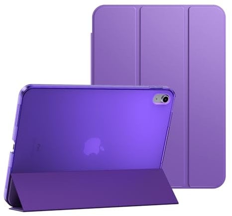 Case for New iPad 11 (2025) & iPad 10.9 Inch (10th Generation) - 2022 Release, Slim Smart Magnetic Cover with Auto Wake/Sleep, Multiple Viewing Angles, Lightweight Protective Case - Purple