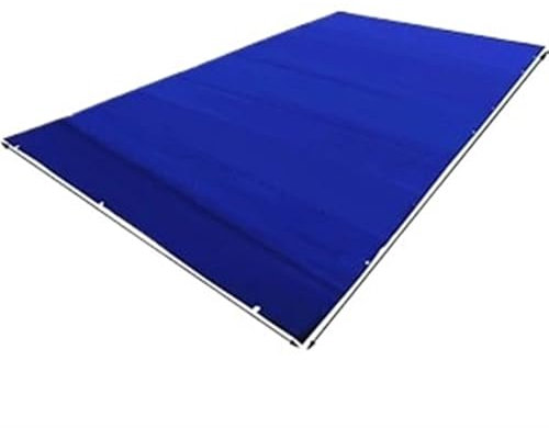 XFYESL Cubierta Protectora Cubierta de Seguridad para Piscina Cubierta Rectangular para Piscina enterrada Cubierta de Seguridad sólida para Piscina para el Invierno Cubierta Cubre Piscinas(4x8m Blue)